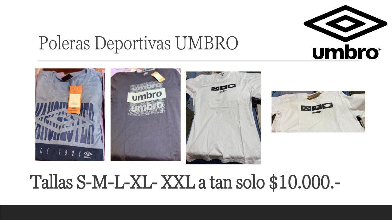 Poleras Deportivas UMBRO