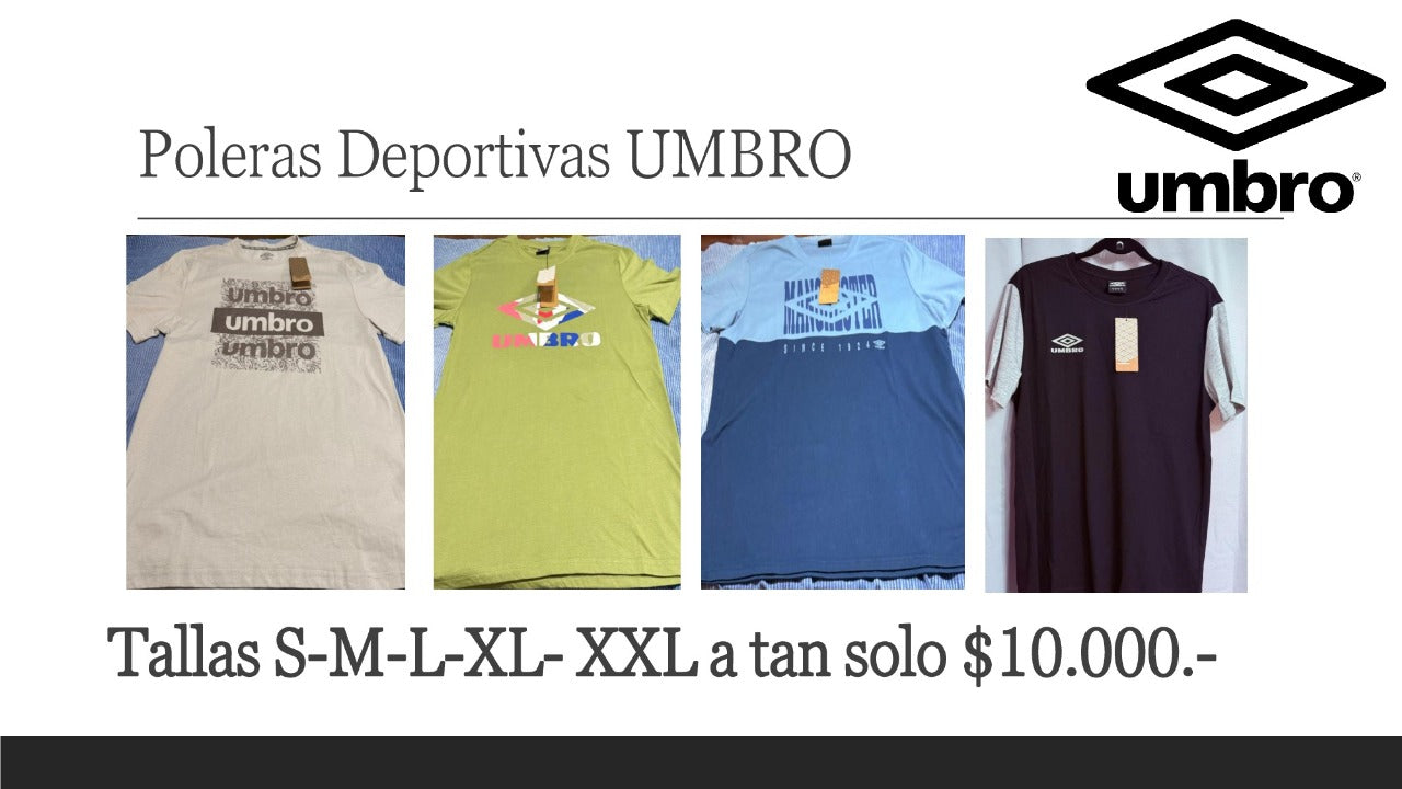 Poleras Deportivas UMBRO