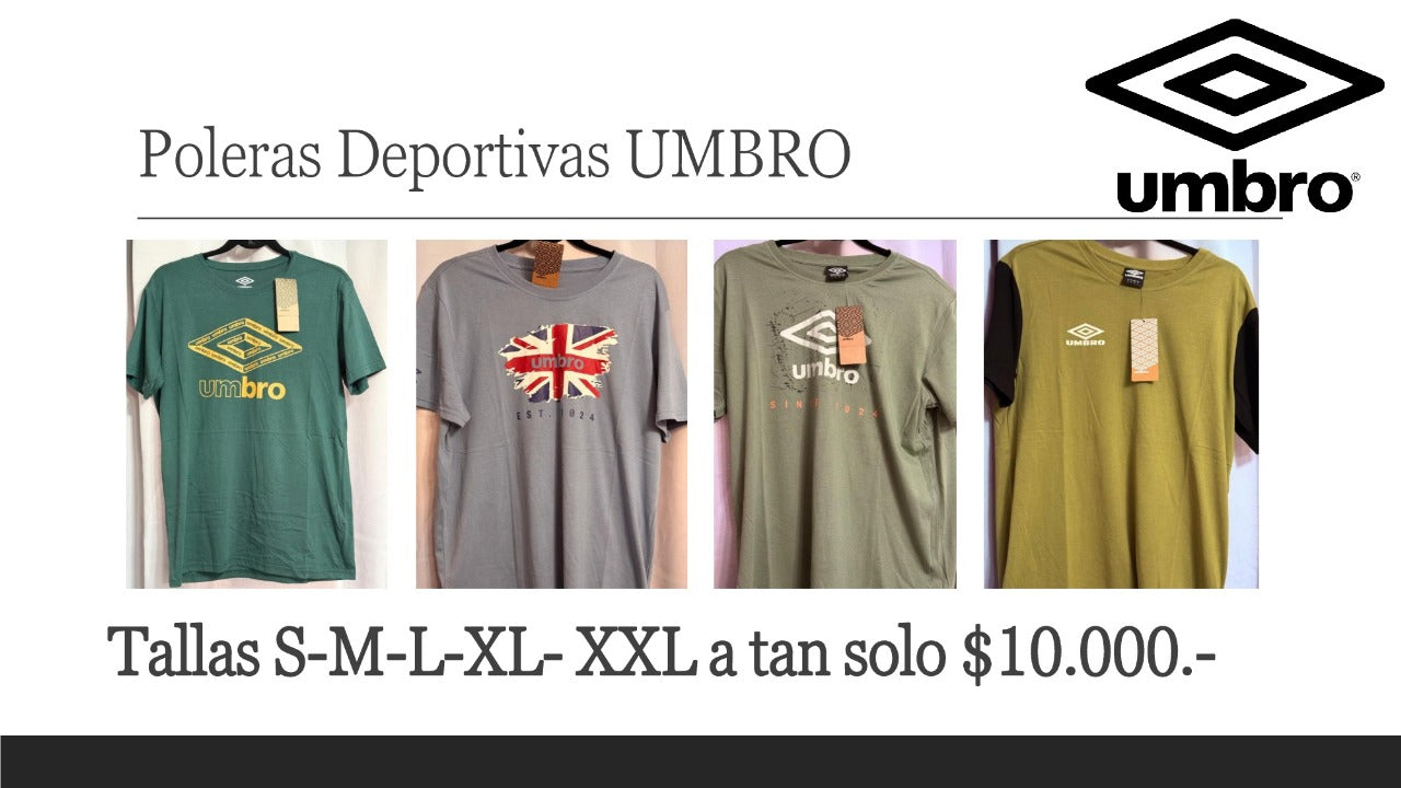 Poleras Deportivas UMBRO